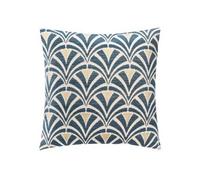 Atmosphera Créateur d'intérieur - Housse de Coussin "Chen Art" 40x40cm Bleu Bleu G