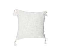 Créateur d'intérieur - Housse de Coussin "Slub" 40x40cm Blanc