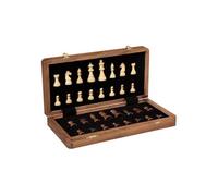 Atmosphera Créateur d'intérieur - Jeu d'Échec Déco "Bois d'Acacia" 33cm Marron G