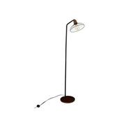 Créateur d'intérieur - Lampadaire en Bois "Café" 163cm Noir