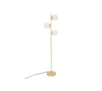 Atmosphera Lampadaire droit en métal H162 cm Doré