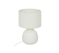 Créateur d'intérieur - Lampe à Poser Bouclette "Lali" 43cm Blanc