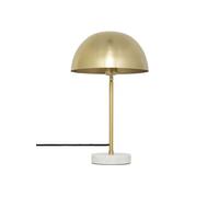 Atmosphera - Lampe à poser Champignon Lilio 46 cm - métal et marbre doré