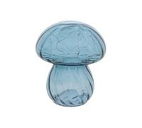 Atmosphera - Lampe à poser led malu bleu h15cm