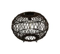 Atmosphera – Lampe à poser Boule solaire 31 cm – métal – Naturel