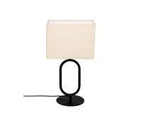 Atmosphera - Lampe à poser Alec en métal noir H52 cm