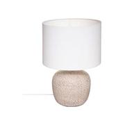 Créateur d'intérieur - Lampe à Poser en Céramique "Davia" 39cm Blanc