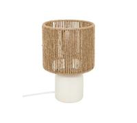 Atmosphera – Lampe à poser Koby blanc H24 cm