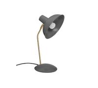 Lampe à Poser en Métal "Célia" 38cm Gris