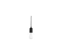 Atmosphera Créateur d'intérieur - Lampe Suspension Déco Met 8cm Noir Noir G