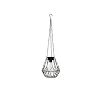 Atmosphera Suspension solaire Flave, métal filaire H24 cm, noir