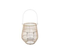 Créateur d'intérieur - Lanterne Déco en Rotin "Malino" 21cm Beige