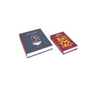 Lot de 2 boîtes en forme de livre Della 33x25cm - Atmosphera Créateur d'intérieur