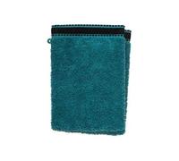 Atmosphera Créateur d'intérieur - Lot de 2 Gants de Toilette Joia 15x21cm Bleu Canard Bleu