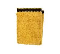 Créateur d'intérieur - Lot de 2 Gants de Toilette "Joia" 15x21cm Ocre