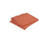 Atmosphera Serviettes de table Maha terracotta – Lot de 2 40 x 40 cm