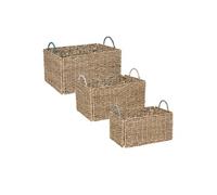 Caisse cagette Palmier x3 beige Beige