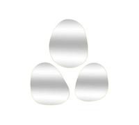 Atmosphera Miroirs organiques Lida – Lot de 3 32/44,5/47 cm – Or
