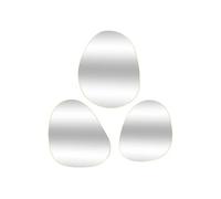 Créateur d'intérieur - Lot de 3 Miroirs Organisateurs "Lida" 47cm Or