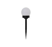 Atmosphera Créateur d'intérieur - Lot de 4 Balises Solaires "Tea" 34cm Noir & Blanc G