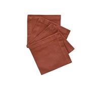 Atmosphera – Serviette de table Jane Lot de 4 40x40 cm Coton Terracotta