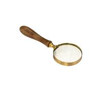Atmosphera Créateur d'intérieur – Loupe déco Delia 20 cm Marron
