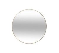 Atmosphera – Miroir mural rond Alice – 38 cm – structure métal doré