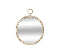 Atmosphera Miroir mural rond en rotin Kailua 38 cm naturel