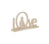 Créateur d'intérieur - Mot à Poser Love & Buddha "Salma" 36cm Beige