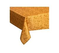 Nappe Antitache à Motifs "Tropikal" 140x240cm Ocre