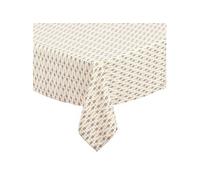 Atmosphera Créateur d'intérieur - Nappe Antitache Imprimé "Peduru" 140x240cm Beige Beige