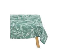 Atmosphera Créateur d'intérieur - Nappe Antitache Imprimée "Tropical" 140x240cm Vert Olive Vert