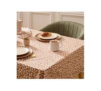 Atmosphera Nappe en coton Leopardi 150 x 250 cm Beige