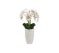 Créateur d'intérieur - Orchidée Artificielle avec Vase "Hotel" 115cm Blanc