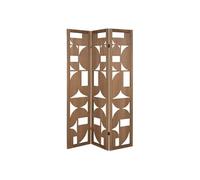 Atmosphera Paravent Hernan ajouré 121 x 170 cm marron