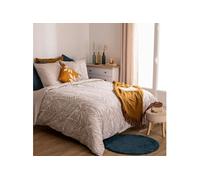 Créateur d'intérieur - Parure de Lit Imprimée "Nalh" 240x220cm Beige