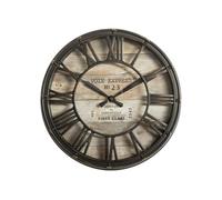 Atmosphera Créateur d'intérieur - Pendule Vintage "Express" 21cm Marron Marron G