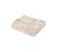 Atmosphera – Plaid flanelle Roy 180 x 230 cm Beige