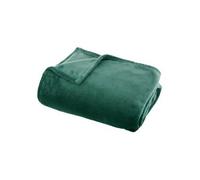 Plaid Doux Uni "Flanel" 125x150cm Vert