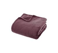 Créateur d'intérieur - Plaid en Flanelle Uni "Ollis" 180x230cm Violet
