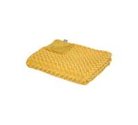 Créateur d'intérieur - Plaid Imitation Fourrure "Bou 180x230cm Ocre