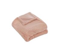 Atmosphera Créateur d'intérieur - Plaid Imitation Fourrure Charline 125x150cm Rose Rose G