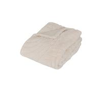 Plaid XL Imitation Fourrure "Arka" 180x230cm Beige