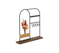 Atmosphera Créateur d'intérieur - Porte-Bijoux en Métal "Automne" 26cm Noir Noir G