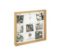 Atmosphera - Porte-photos Bota en bois 40x40 cm
