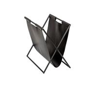 Créateur d'intérieur - Porte-Revues Design "Twisted Lime" 37cm Noir