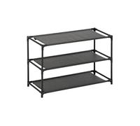 Atmosphera Créateur d'intérieur - Range-Chaussures 9 Paires "Intissa" 57cm Noir Noir G