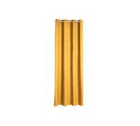 Atmosphera Créateur d'intérieur - Rideau à Oeillets "Panama II" 140x260cm Ocre Ocre G