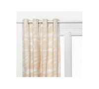 Rideau Madini Jacquard beige 140x260cm - Atmosphera createur d'interieur