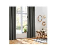 Rideau isolant gris foncé Isa 140x260